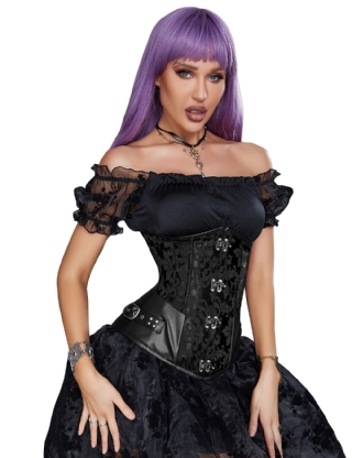 12 Pieces Soft Steel  Bones Corsets With Panties