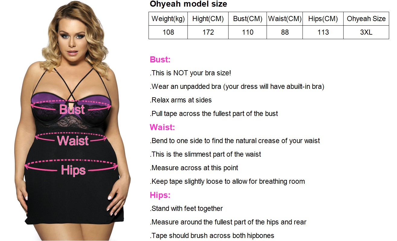 Plus Size Chart In Cm